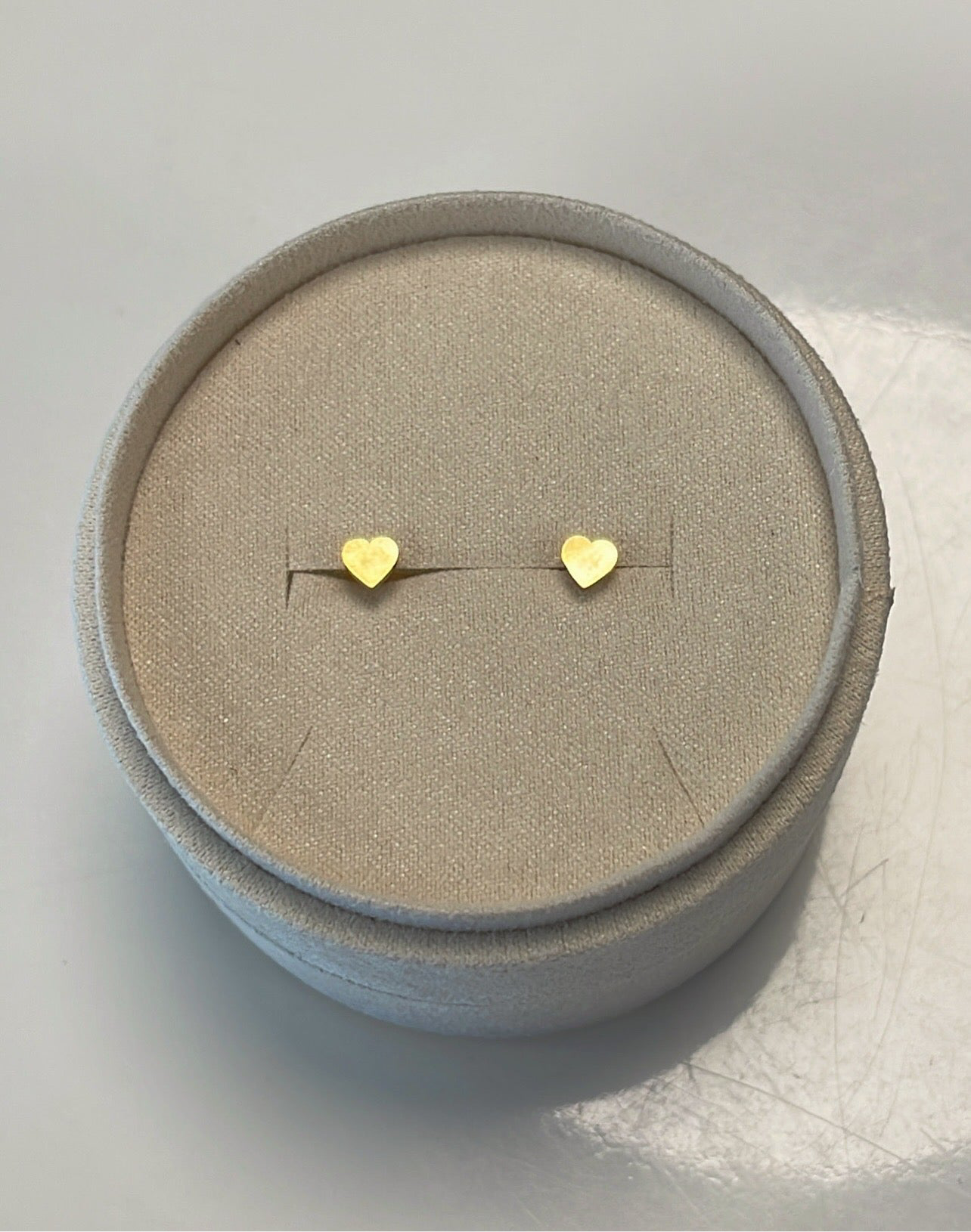 Gold Heart Mini Earstuds