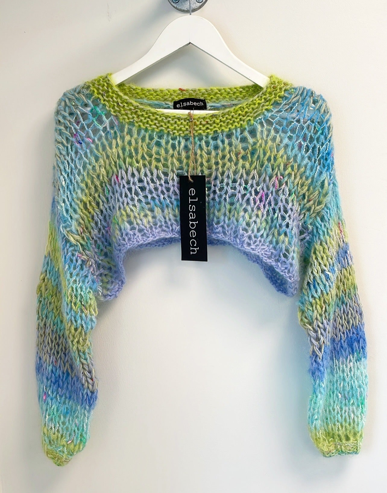 Handknitted Shoulder Jumper “One Of Kind”