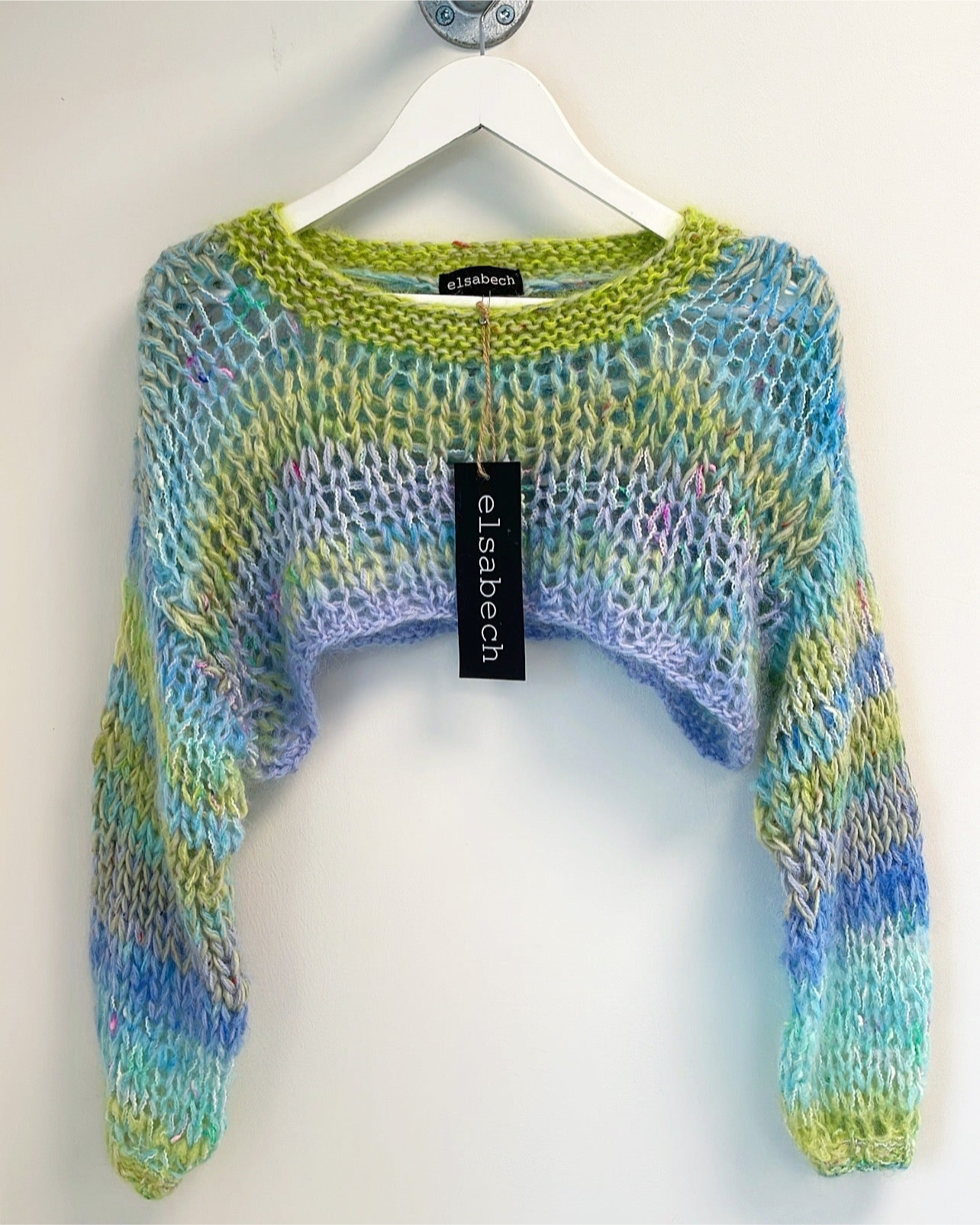 Handknitted Shoulder Jumper “One Of Kind”