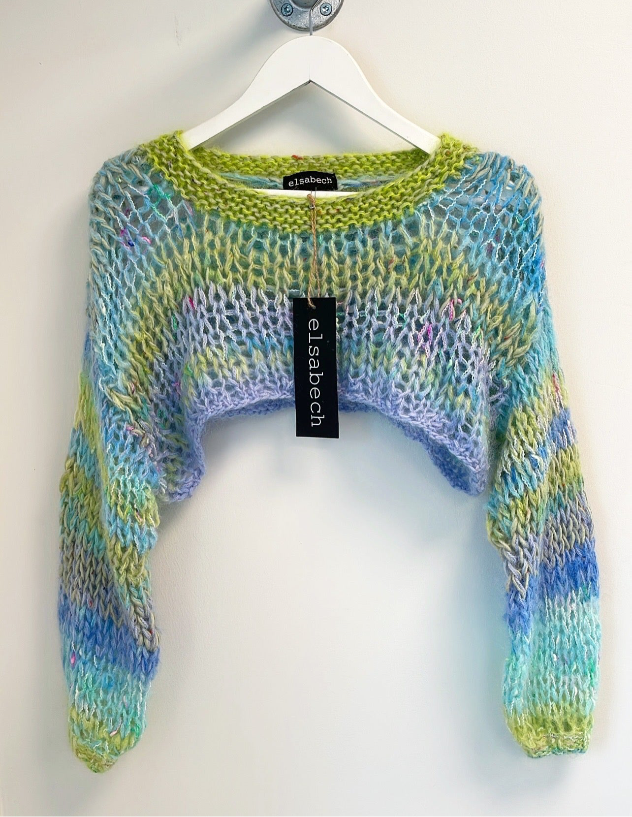 Handknitted Shoulder Jumper “One Of Kind”