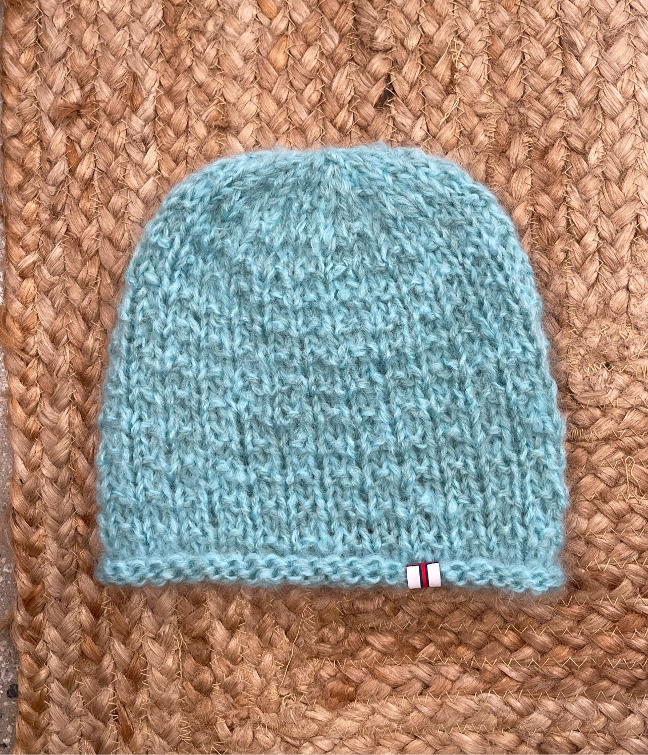 Handknitted Turquoise Hat