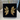 Gold Earrings Leaves Wings EA654