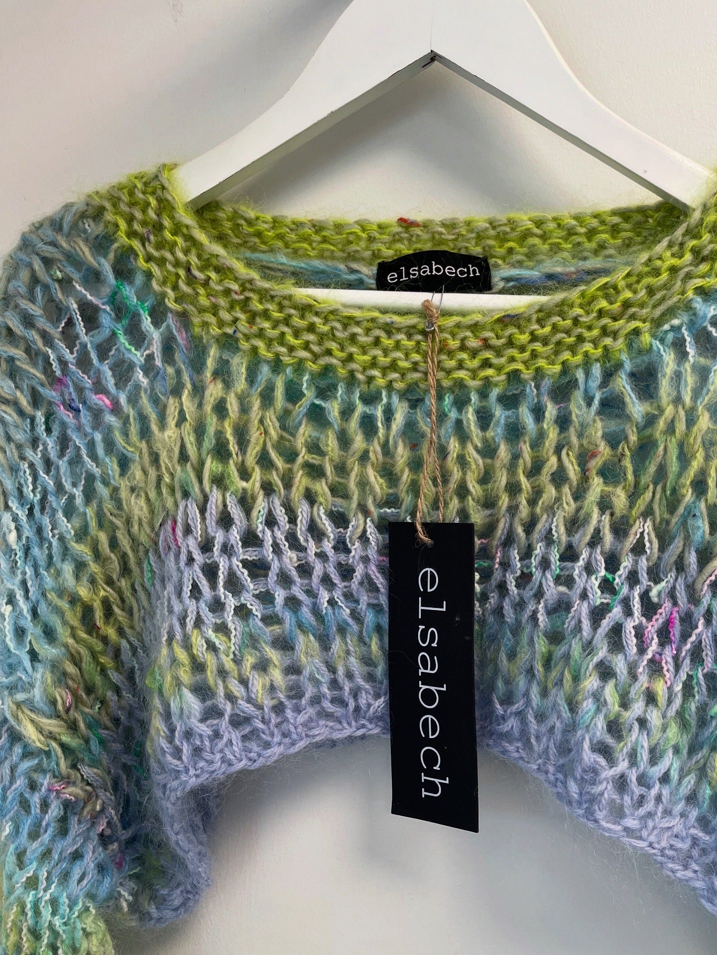 Handknitted Shoulder Jumper “One Of Kind”