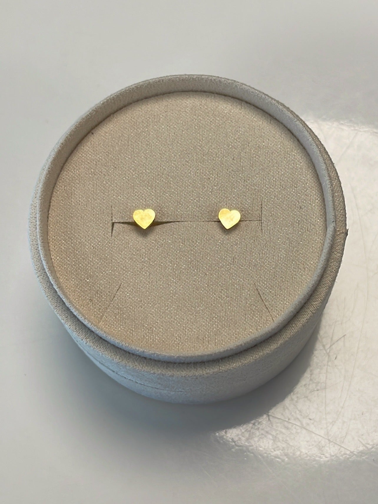 Gold Heart Mini Earstuds