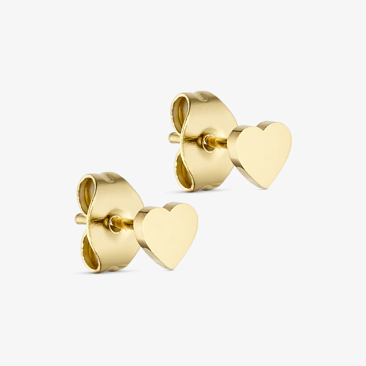 Gold Heart Mini Earstuds