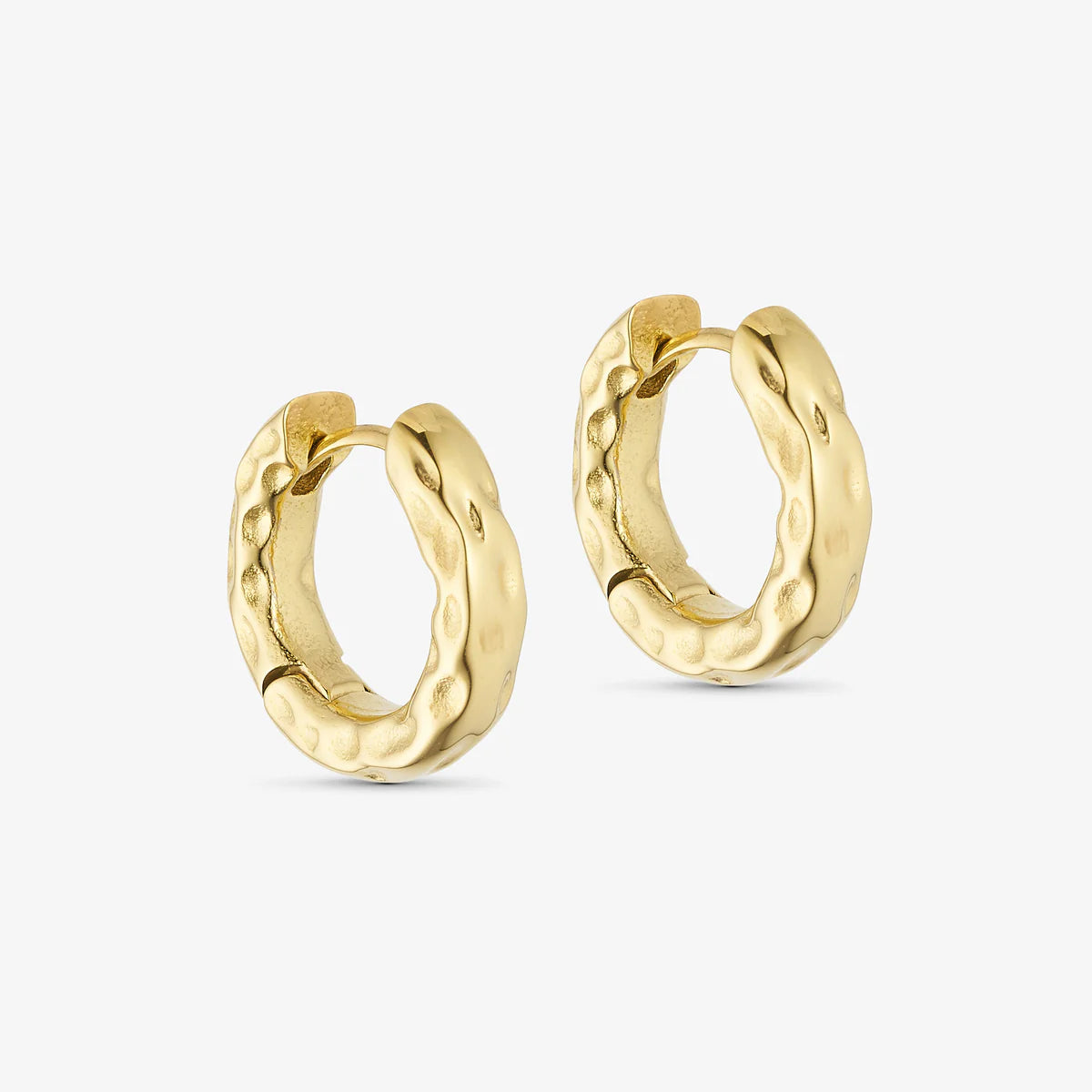 Gold Hoops Earrings 1,9 Cm