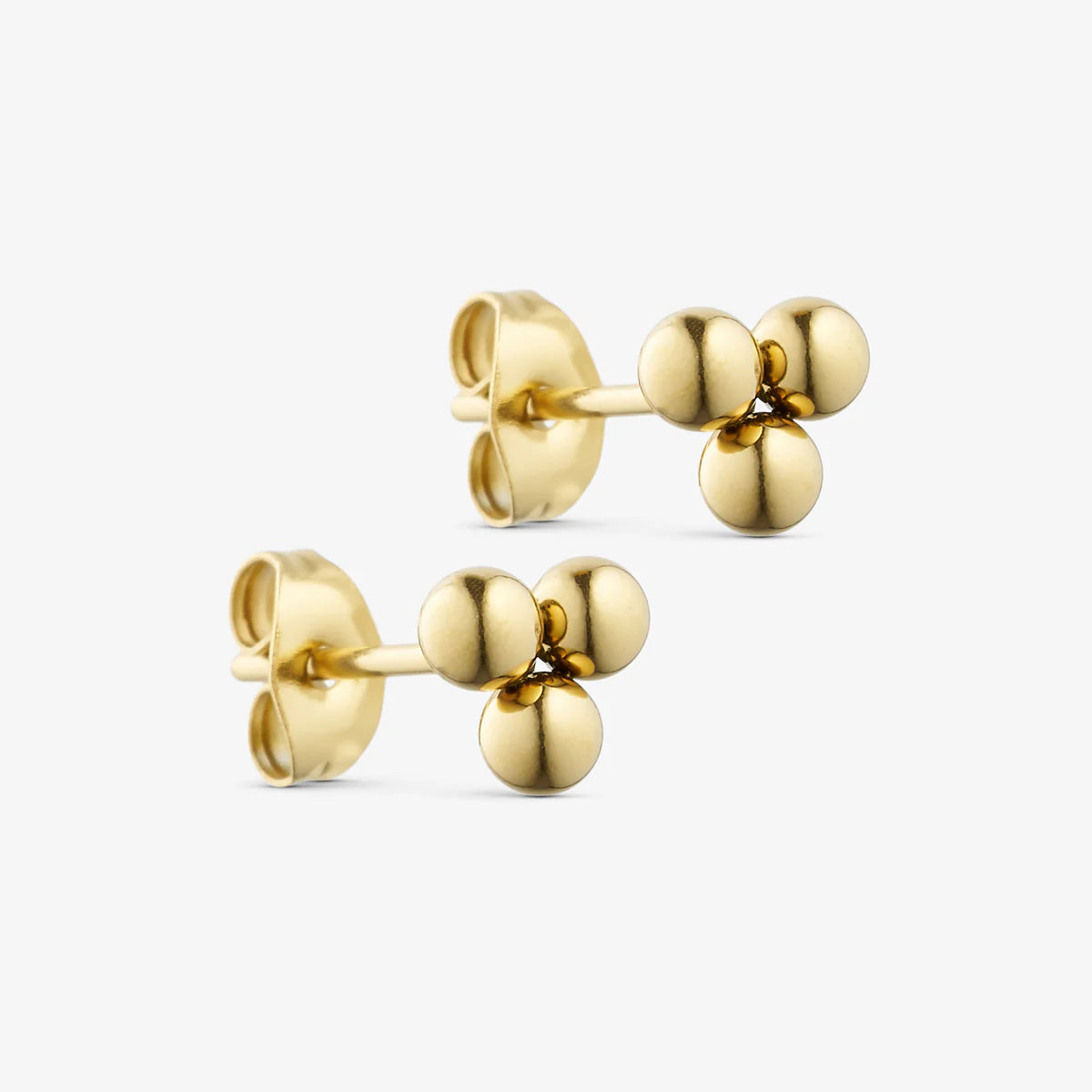 Gold Bobble Earstuds 5 MM