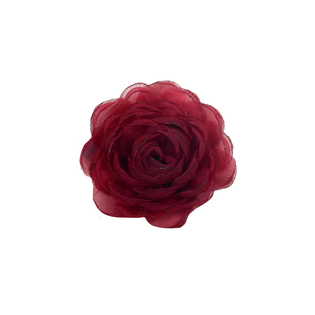 Hairclip Rose Red