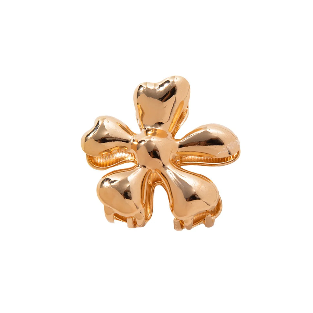 Hairclip Gold Flower